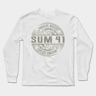 Sum 41 Vintage Ornament Long Sleeve T-Shirt